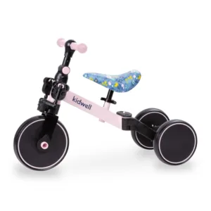 Tricicleta pentru copii Kidwell Pico Flower 3 in 1 cu pedale