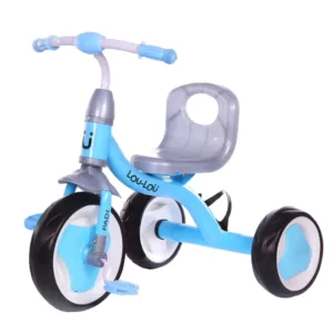 Tricicleta pentru copii KikkaBoo Paddi Albastru cu suport sticluta apa