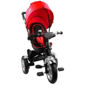 Tricicleta pentru copii LeanToys Rosu cu pedale