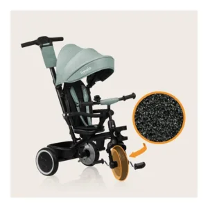Tricicleta pentru copii Lionelo Berry Verde 2 in 1