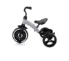Tricicleta pentru copii Lorelli Dallas Grey cu roti din cauciuc eva