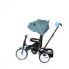 Tricicleta pentru copii Lorelli Jaguar Green Luxe 4 in 1 multifunctionala