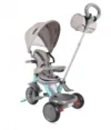 Tricicleta pentru copii Lorelli Lucky Crew Grey Green multifunctionala