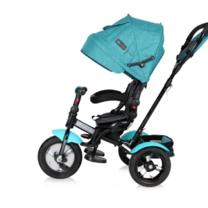 Tricicleta pentru copii Lorelli Neo Air Green Luxe 4 in 1 multifunctionala