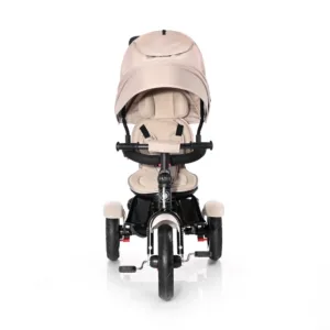 Tricicleta pentru copii Lorelli Neo Air Ivory 4 in 1 multifunctionala