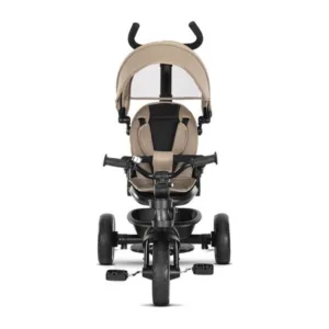 Tricicleta pentru copii Lorelli Tino Beige cu sezut rotativ 360 grade