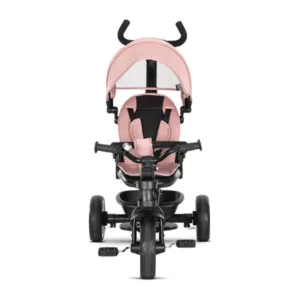 Tricicleta pentru copii Lorelli Tino Pink cu sezut rotativ 360 grade