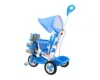 Tricicleta pentru copii MRamiz Elefant Albastru cu parasolar