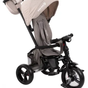 Tricicleta pentru copii Makani Nikki Beige Melange multifunctionala