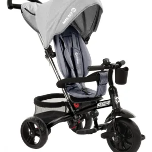 Tricicleta pentru copii Makani Xammy Light Grey multifunctionala