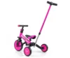 Tricicleta pentru copii Milly Mally Optimus Plus 4 in 1 pink