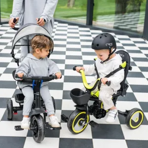 Tricicleta pentru copii MoMi Invidia Flow 5 in 1 pliabila