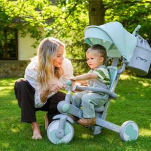 Tricicleta pentru copii Momi Solivia Green