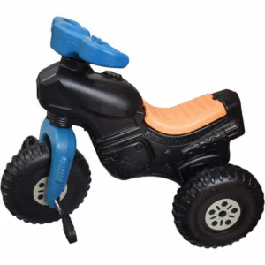 Tricicleta pentru copii Novokids Apacchi Negru cu pedale