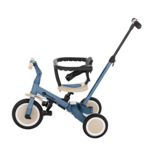 Tricicleta pentru copii PetiteMars Turbo Ocean Blue 5 in 1 Multifunctionala