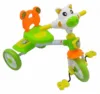 Tricicleta pentru copii Piccolino Vacuta Verde cu pedale
