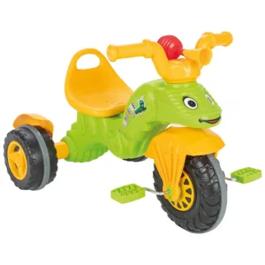 Tricicleta pentru copii Pilsan Caterpillar Green cu pedale