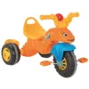 Tricicleta pentru copii Pilsan Caterpillar Orange cu pedale