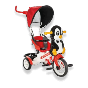 Tricicleta pentru copii Pilsan Dream Pinguin cu control parental