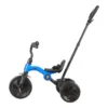 Tricicleta pentru copii QPlay Ant Plus Albastru navy cu roti din spuma EVA