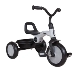 Tricicleta pentru copii Qplay Ant Gri cu pedale