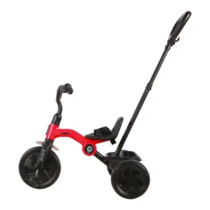 Tricicleta pentru copii Qplay Ant Plus Rosu (2023) cu roti din spuma EVA