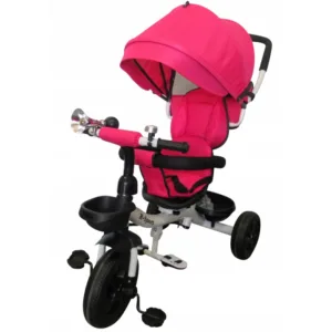 Tricicleta pentru copii R-Sport T4 Roz 3 in 1 cu pedale
