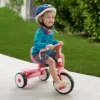 Tricicleta pentru copii Radio Flyer Fold 2 Go Pink pliabila