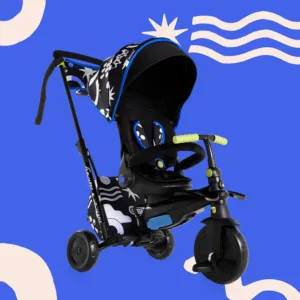 Tricicleta pentru copii Smart Trike Kelly Anna-Explore 6 in 1 ultrapliabila cu sistem de ghidare Touch Steering