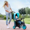 Tricicleta pentru copii Smart Trike STR3 Albastru 6 in 1 ultrapliabila