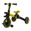 Tricicleta pentru copii SporTrike Galben 3 in 1 cu pedale