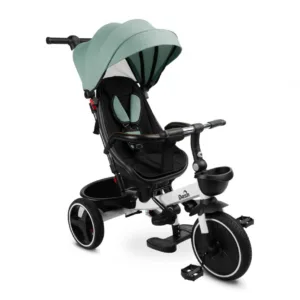 Tricicleta pentru copii Toyz Dash Green cu maner parental