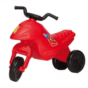 Tricicleta pentru copii fara pedale Dohany mica Rosie