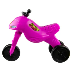 Tricicleta pentru copii fara pedale Pink de la 2 ani pana la greutatea maxima admisa de 25 kg