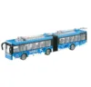 Troleibuz cu sunete si lumini Ocie City Service 1:16 Blue