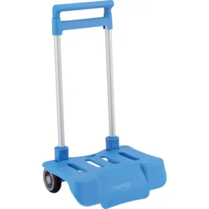 Troler pliabil maner cu 2 tije bleu pal