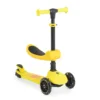 Trotineta 2 in 1 cu 3 roti Moni Lamborghini Galben