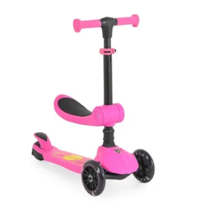 Trotineta 2 in 1 cu 3 roti Moni Lamborghini Roz