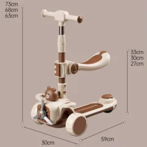 Trotineta 3 in 1 pentru copii