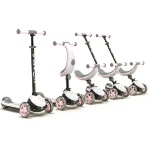 Trotineta 4 in 1 cu sezut detasabil Byox Motion Roz