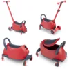 Trotineta 5 in 1 Yvolution Y Glider Luna red cu spatiu depozitare