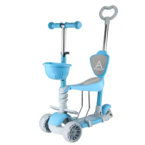 Trotineta 5 in 1 cu roti luminoase Action One