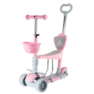 Trotineta 5 in 1 cu roti luminoase Action One