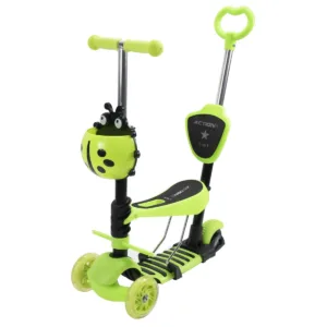 Trotineta 5 in 1 cu roti luminoase Action One Smart Kid