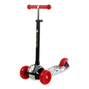 Trotineta Draxter Black Graffiti cu sezut
