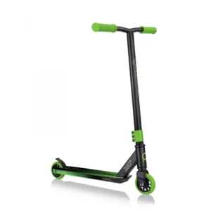 Trotineta Globber GS verde pentru cascadorii