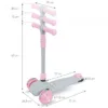Trotineta Kidwell Jax Gray Pink cu 3 roti
