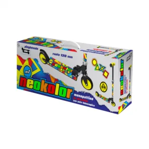 Trotineta Neokolor negru Mandelli cadru din aluminiu