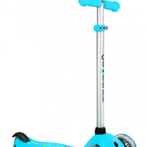 Trotineta Primo Starlight Sky Blue cu 3 roti LED