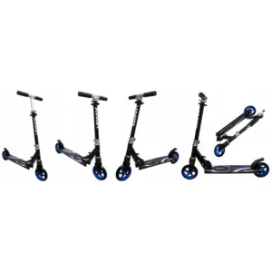 Trotineta R-Sport H7 negru-albastru pliabila
